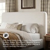 image:imageSignature Design by Ashley Dolante Upholstered King Size Bed Frame BeigeBeige