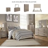 image:imageSignature Design by Ashley Dolante Upholstered King Size Bed Frame BeigeGray Tufted