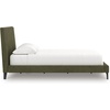 image:imageSignature Design by Ashley Dolante Upholstered King Size Bed Frame BeigeSage Green