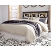 image:imageSignature Design by Ashley Drystan Twin Panel Bed with Light Rustic BrownCalifornia King