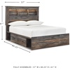 image:imageSignature Design by Ashley Drystan Twin Panel Bed with Light Rustic BrownFull