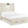 image:imageSignature Design by Ashley Drystan Twin Panel Bed with Light Rustic BrownFull