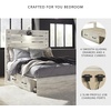 image:imageSignature Design by Ashley Drystan Twin Panel Bed with Light Rustic BrownFull