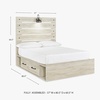 image:imageSignature Design by Ashley Drystan Twin Panel Bed with Light Rustic BrownFull