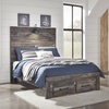 image:imageSignature Design by Ashley Drystan Twin Panel Bed with Light Rustic BrownFull