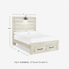 image:imageSignature Design by Ashley Drystan Twin Panel Bed with Light Rustic BrownFull