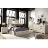 image:imageSignature Design by Ashley Drystan Twin Panel Bed with Light Rustic BrownFull