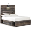 image:imageSignature Design by Ashley Drystan Twin Panel Bed with Light Rustic BrownFull