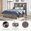 image:imageSignature Design by Ashley Drystan Twin Panel Bed with Light Rustic BrownFull