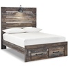 image:imageSignature Design by Ashley Drystan Twin Panel Bed with Light Rustic BrownFull
