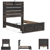 image:imageSignature Design by Ashley Drystan Twin Panel Bed with Light Rustic BrownFull