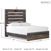 image:imageSignature Design by Ashley Drystan Twin Panel Bed with Light Rustic BrownFull