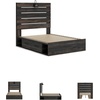 image:imageSignature Design by Ashley Drystan Twin Panel Bed with Light Rustic BrownFull