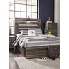 image:imageSignature Design by Ashley Drystan Twin Panel Bed with Light Rustic BrownFull