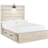 image:imageSignature Design by Ashley Drystan Twin Panel Bed with Light Rustic BrownFull