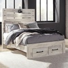 image:imageSignature Design by Ashley Drystan Twin Panel Bed with Light Rustic BrownFull