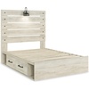 image:imageSignature Design by Ashley Drystan Twin Panel Bed with Light Rustic BrownFull