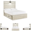 image:imageSignature Design by Ashley Drystan Twin Panel Bed with Light Rustic BrownFull