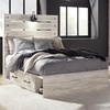 image:imageSignature Design by Ashley Drystan Twin Panel Bed with Light Rustic BrownFull