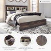 image:imageSignature Design by Ashley Drystan Twin Panel Bed with Light Rustic BrownKing
