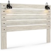 image:imageSignature Design by Ashley Drystan Twin Panel Bed with Light Rustic BrownKing