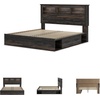 image:imageSignature Design by Ashley Drystan Twin Panel Bed with Light Rustic BrownKing