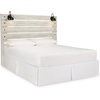 image:imageSignature Design by Ashley Drystan Twin Panel Bed with Light Rustic BrownKing