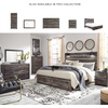 image:imageSignature Design by Ashley Drystan Twin Panel Bed with Light Rustic BrownKing