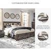 image:imageSignature Design by Ashley Drystan Twin Panel Bed with Light Rustic BrownKing