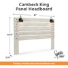 image:imageSignature Design by Ashley Drystan Twin Panel Bed with Light Rustic BrownKing