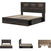 image:imageSignature Design by Ashley Drystan Twin Panel Bed with Light Rustic BrownKing
