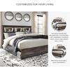 image:imageSignature Design by Ashley Drystan Twin Panel Bed with Light Rustic BrownKing