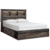 image:imageSignature Design by Ashley Drystan Twin Panel Bed with Light Rustic BrownQueen