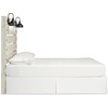 image:imageSignature Design by Ashley Drystan Twin Panel Bed with Light Rustic BrownQueen
