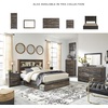 image:imageSignature Design by Ashley Drystan Twin Panel Bed with Light Rustic BrownQueen