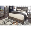 image:imageSignature Design by Ashley Drystan Twin Panel Bed with Light Rustic BrownQueen