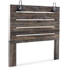image:imageSignature Design by Ashley Drystan Twin Panel Bed with Light Rustic BrownQueen