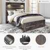 image:imageSignature Design by Ashley Drystan Twin Panel Bed with Light Rustic BrownQueen
