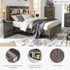 image:imageSignature Design by Ashley Drystan Twin Panel Bed with Light Rustic BrownQueen