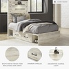 image:imageSignature Design by Ashley Drystan Twin Panel Bed with Light Rustic BrownTwin