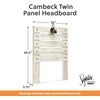 image:imageSignature Design by Ashley Drystan Twin Panel Bed with Light Rustic BrownTwin