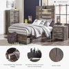 image:imageSignature Design by Ashley Drystan Twin Panel Bed with Light Rustic BrownTwin