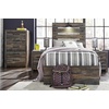 image:imageSignature Design by Ashley Drystan Twin Panel Bed with Light Rustic BrownTwin