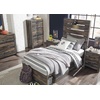 image:imageSignature Design by Ashley Drystan Twin Panel Bed with Light Rustic BrownTwin