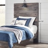image:imageSignature Design by Ashley Drystan Twin Panel Bed with Light Rustic BrownTwin