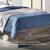 image:imageSignature Design by Ashley Drystan Twin Panel Bed with Light Rustic BrownTwin