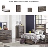 image:imageSignature Design by Ashley Drystan Twin Panel Bed with Light Rustic BrownTwin