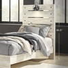 image:imageSignature Design by Ashley Drystan Twin Panel Bed with Light Rustic BrownTwin