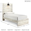 image:imageSignature Design by Ashley Drystan Twin Panel Bed with Light Rustic BrownTwin