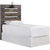 image:imageSignature Design by Ashley Drystan Twin Panel Bed with Light Rustic BrownTwin